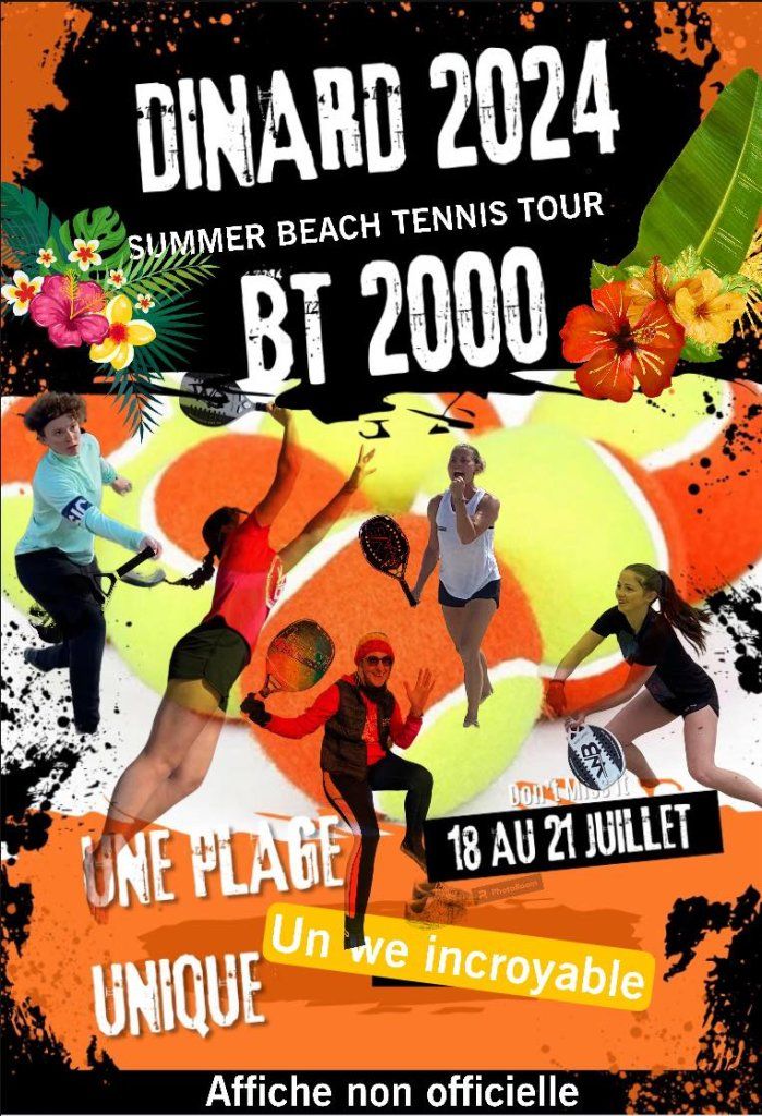 TOURNOI BEACH TENNIS BT 2000 DINARD 2024