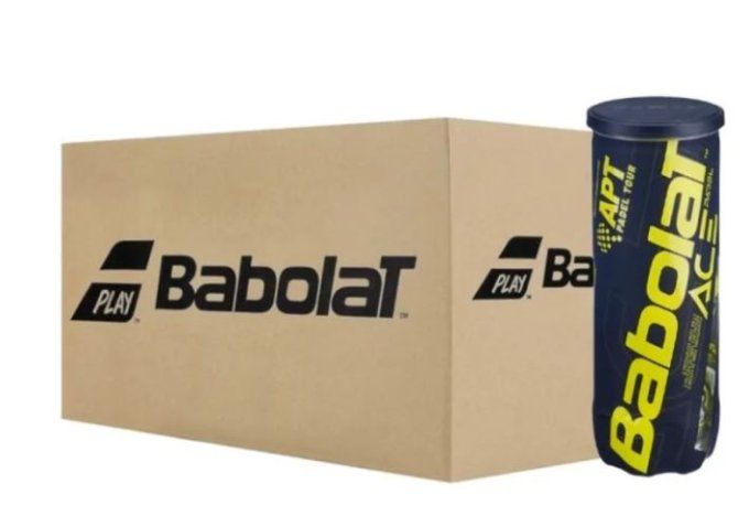 Carton de 24 tubes de 3 balles de Padel BABOLAT ACE
