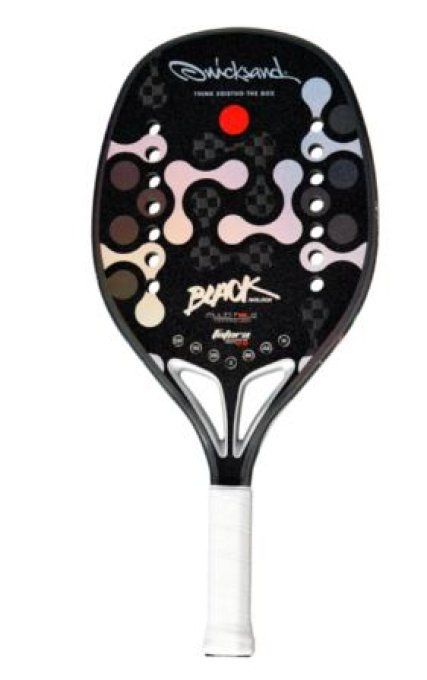 Raquette de Beach Tennis QUICKSAND NO LOOK BLACK 2025