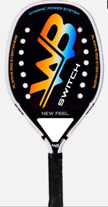 Raquette de Beach Tennis WAB SWITCH Yellow Blue 2025