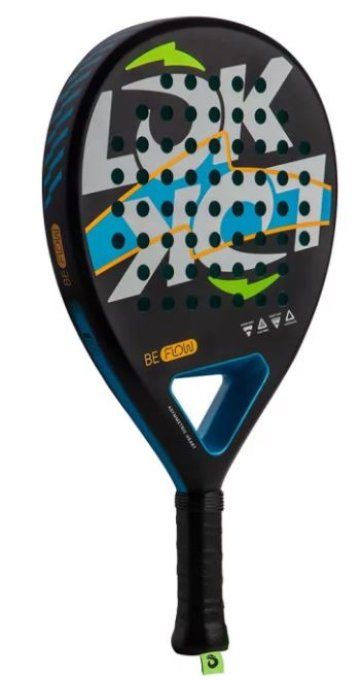 Raquette de Padel LOK BE FLOW BLACK BLUE