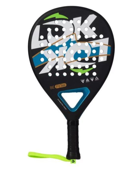 Raquette de Padel LOK BE FLOW BLACK BLUE