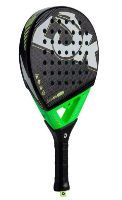 Raquette de Padel LOK CARBON FLOW BLACK GREEN