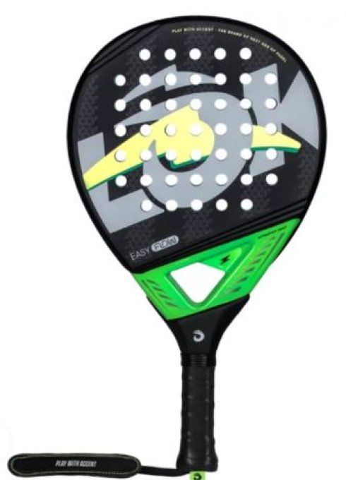 Raquette de Padel LOK CARBON HYPE BLACK YELLOW  - Copie