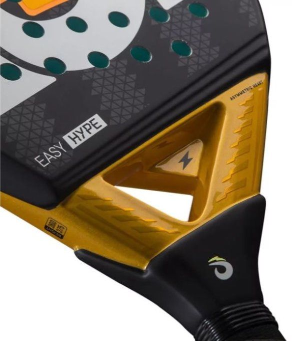 Raquette de Padel LOK EASY HYPE BLACK YELLOW