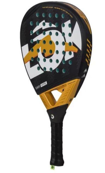 Raquette de Padel LOK EASY HYPE BLACK YELLOW