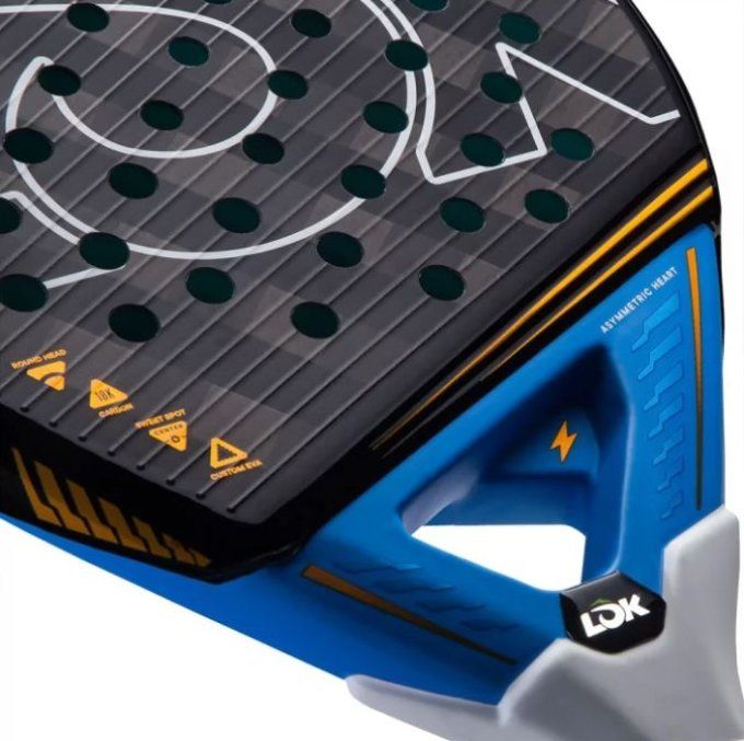 Raquette de Padel LOK MAXX FLOW BLACK BLUE