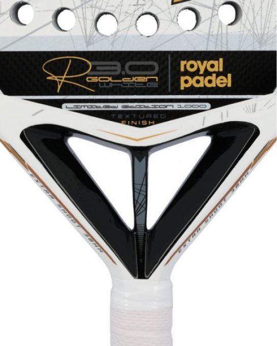 Raquette de padel ROYAL PADEL R30 GOLDEN WHITE