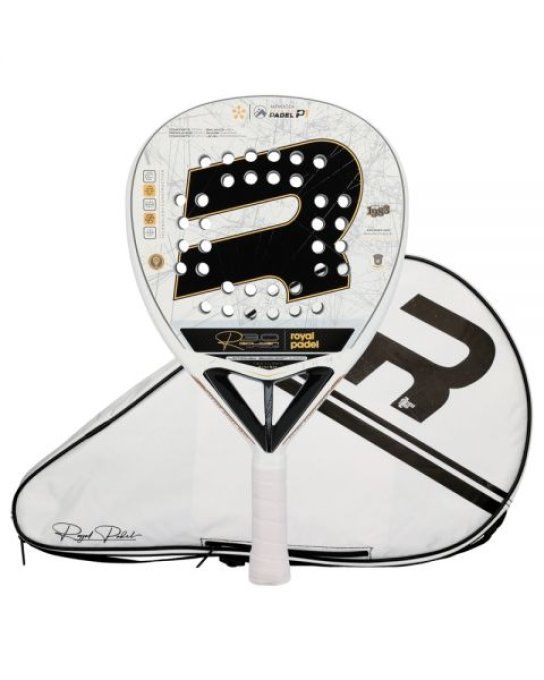 Raquette de padel ROYAL PADEL R30 GOLDEN WHITE