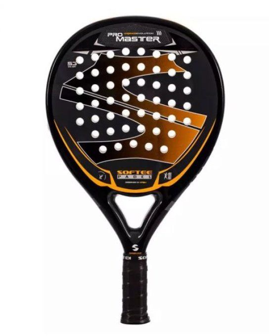 Raquette de PADEL SOFTEE  PRO MASTER EVOLUTION Orange