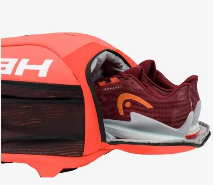 SAC DE PADEL HEAD TOUR ZAINO ORANGE 25L